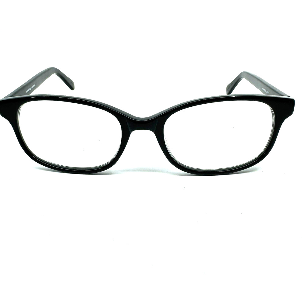 Kam Dhillon Eyeglasses 3040 Black Plastic Frame 52-18-140 Full Rim‎ H11166